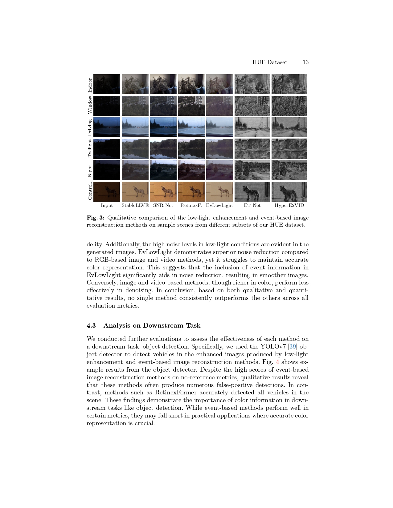 HUE Dataset: High-Resolution Event and Frame Sequences for Low-Light Vision