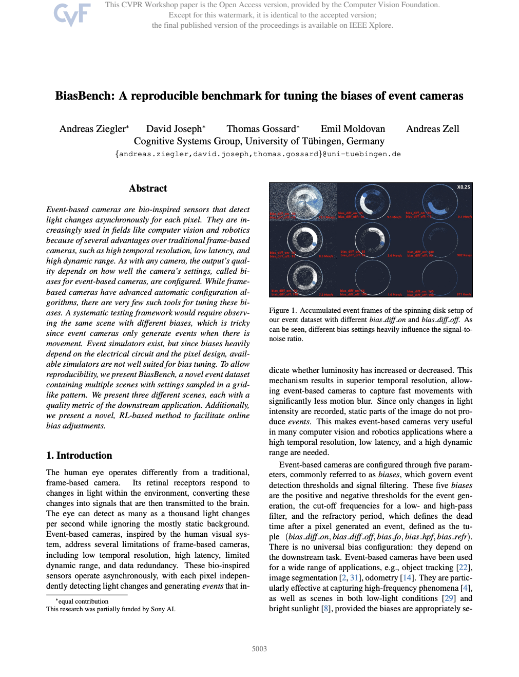Commercial-off-the-shelf event-based cameras for space surveillance applications