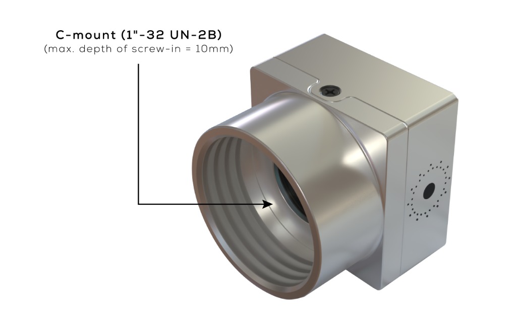 Embra lens legend1 Prophesee Event Camera EVK4 with labels
